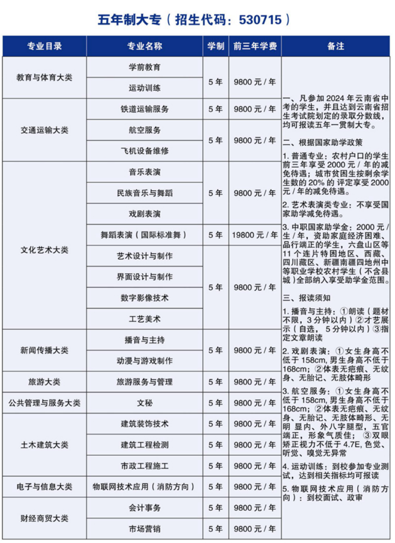 昆明艺术职业学院 2025 年专业全解析：多元选择，筑梦艺术