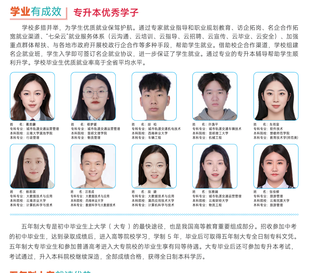 云南理工职业学院升学全攻略：3 大通道 + 28% 升本率，专科生的「逆袭跳板」